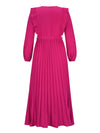 Pleated Surplice Tie Waist Maxi Dress Casual Dresses - Tophatter Daily Deals