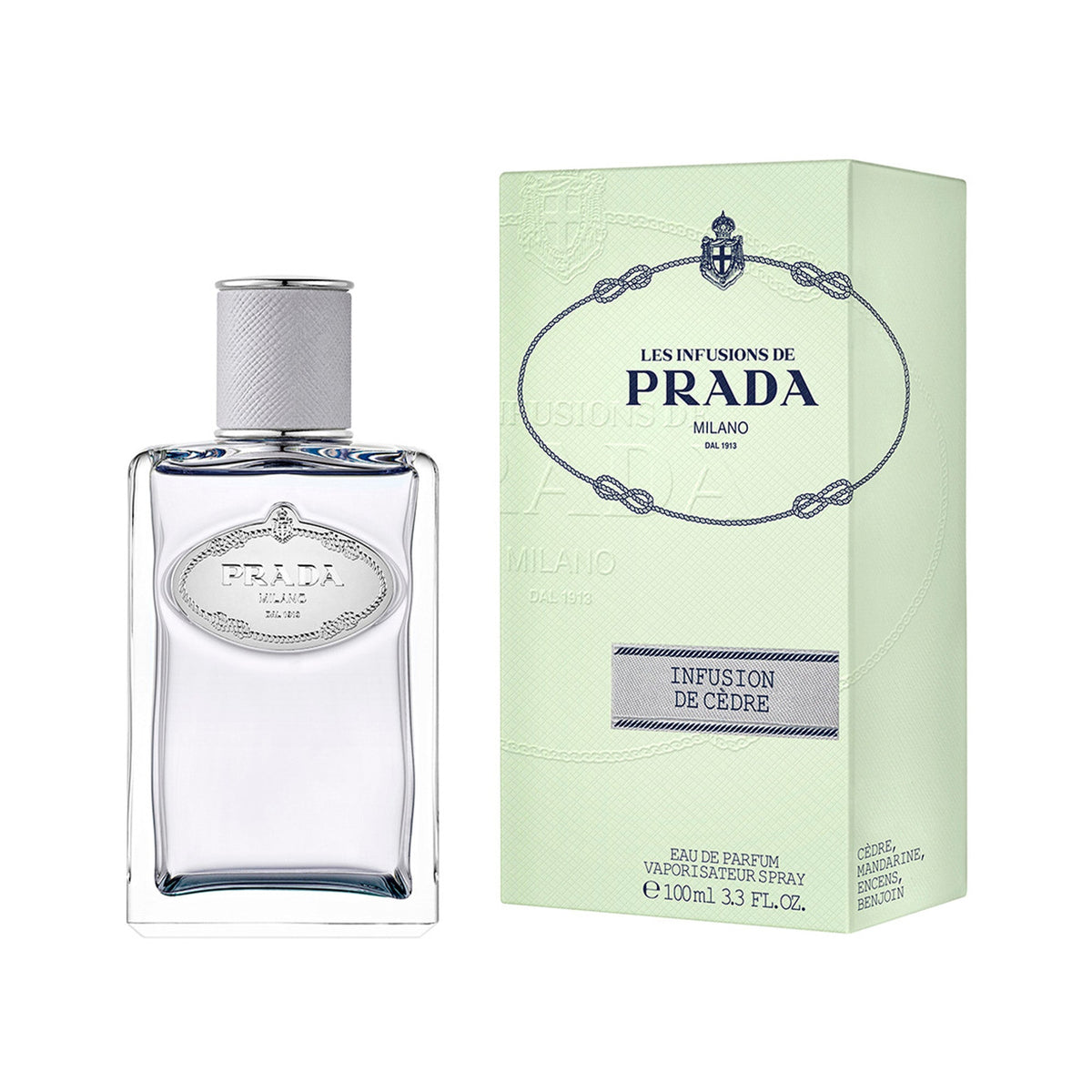 Prada Les Infusions de Cèdre Eau De Parfum 100ml Spray - Tophatter Daily Deals