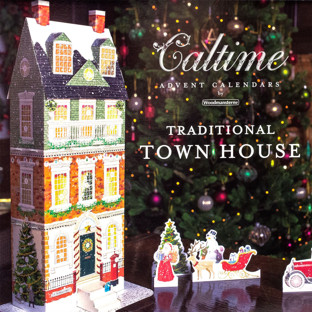3D Townhouse Christmas Advent Calendar Build Your Own Christmas Advent Calendar Advent Calendar - Tophatter Daily Deals