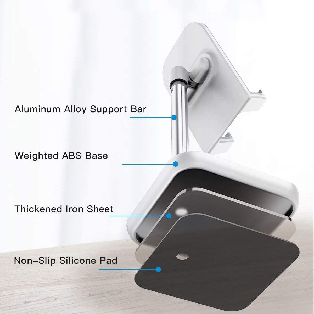 Cell Phone Stand with Anti-Slip Base Phone Holder - Tophatter Daily Deals