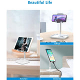 Cell Phone Stand with Anti-Slip Base Phone Holder - Tophatter Daily Deals