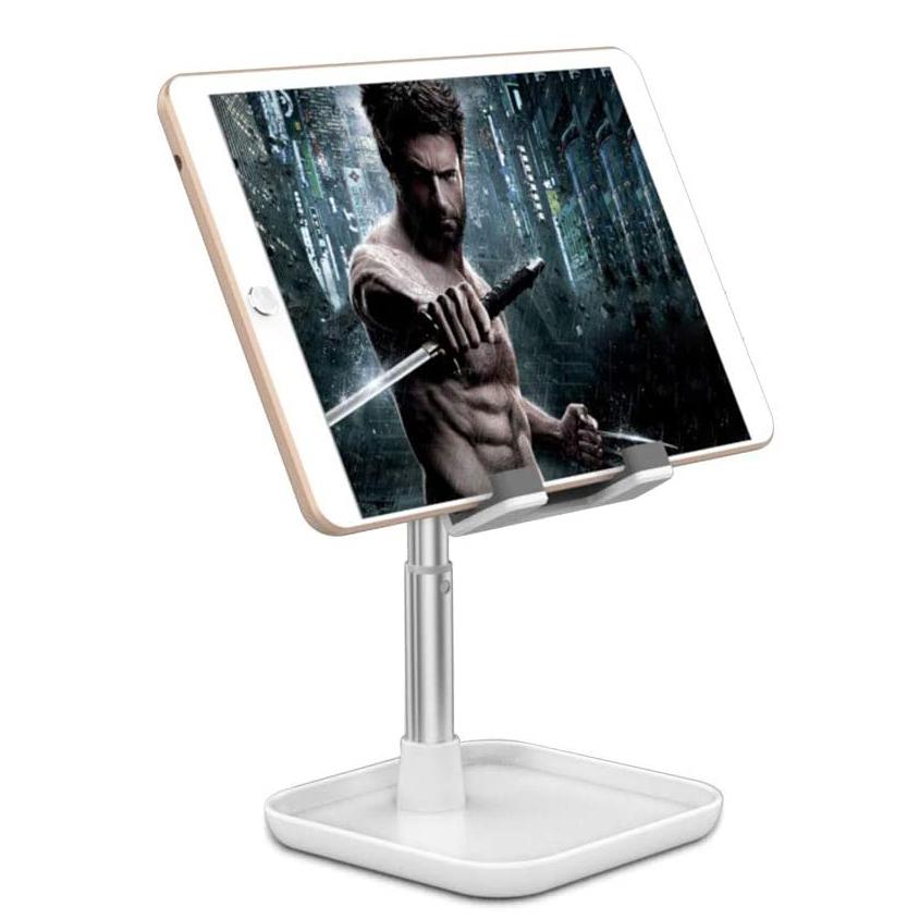 Cell Phone Stand with Anti-Slip Base White Phone Holder - Tophatter Daily Deals