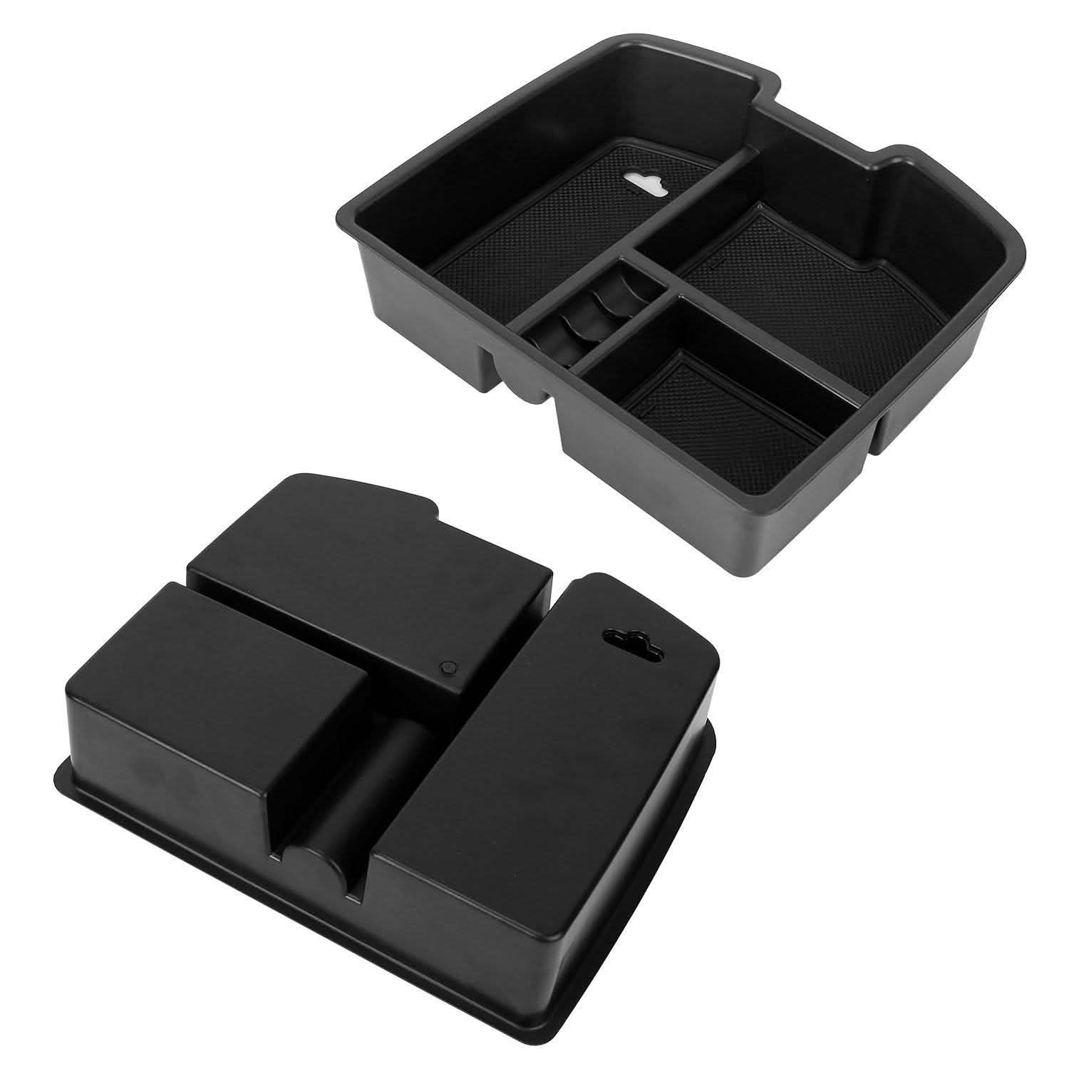 Center Console Storage Box Armrest Organizer Automotive - Tophatter Daily Deals