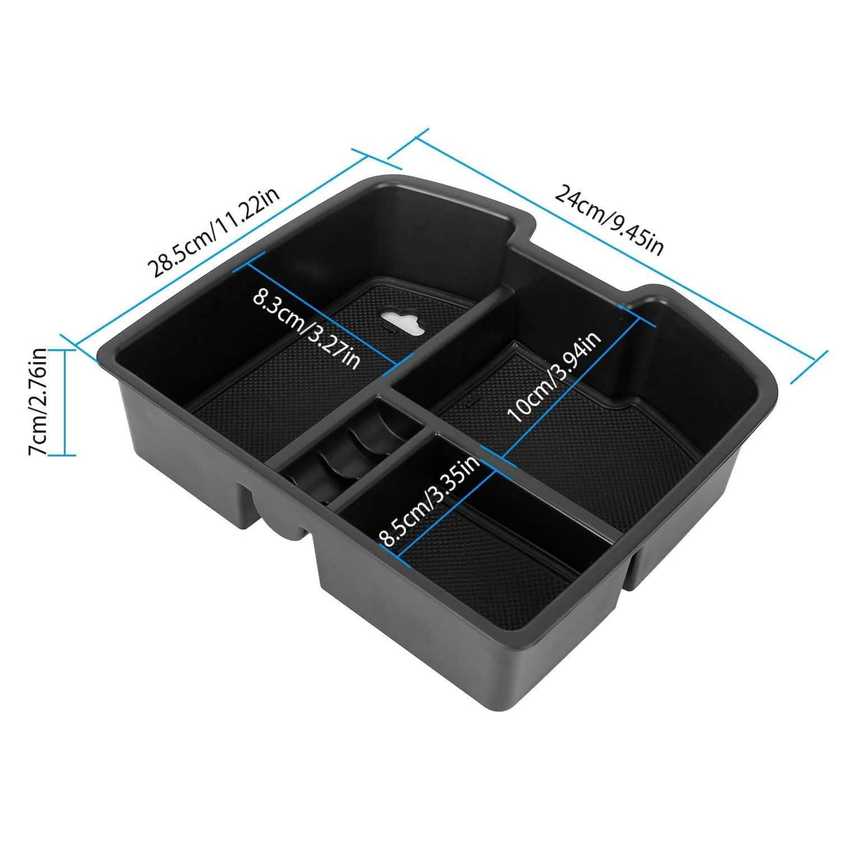 Center Console Storage Box Armrest Organizer Automotive - Tophatter Daily Deals