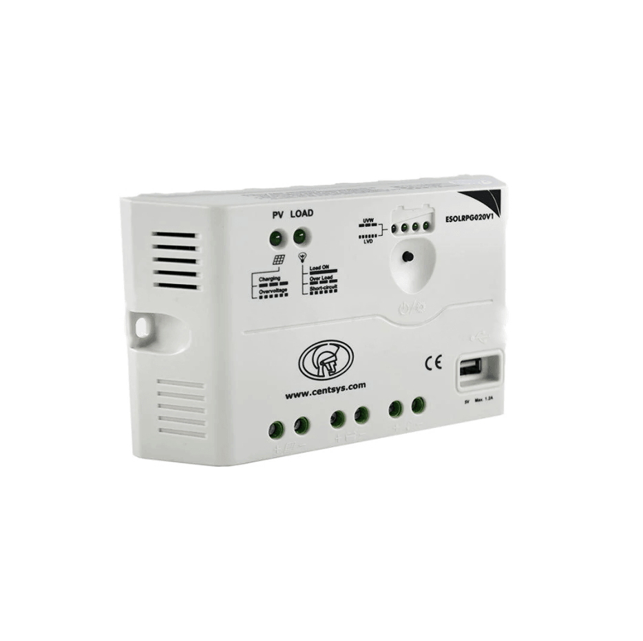 CENTURION 12V/24V 20A SOLAR REGULATOR - Tophatter's Army Deals AUTOMATION - Tophatter Daily Deals