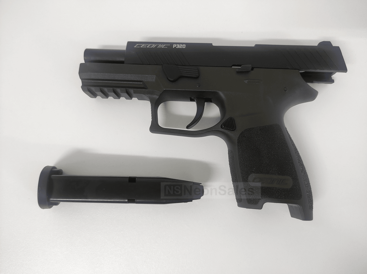 CEONIC P320 BLANK GUN - OLIVE DRAB - Tophatter's Army Deals BLANK GUNS - Tophatter Daily Deals