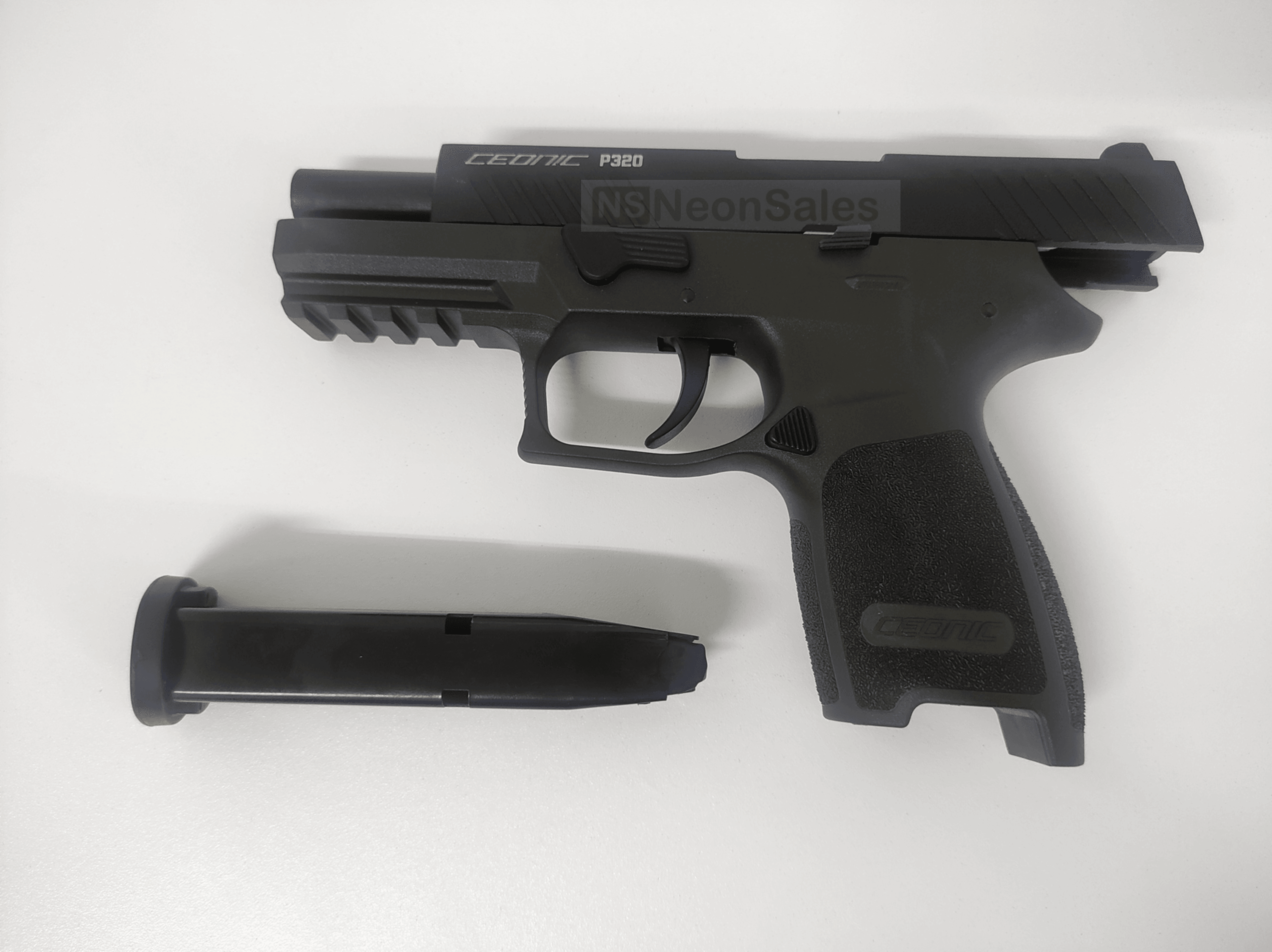 CEONIC P320 BLANK GUN - OLIVE DRAB - Tophatter's Army Deals BLANK GUNS - Tophatter Daily Deals