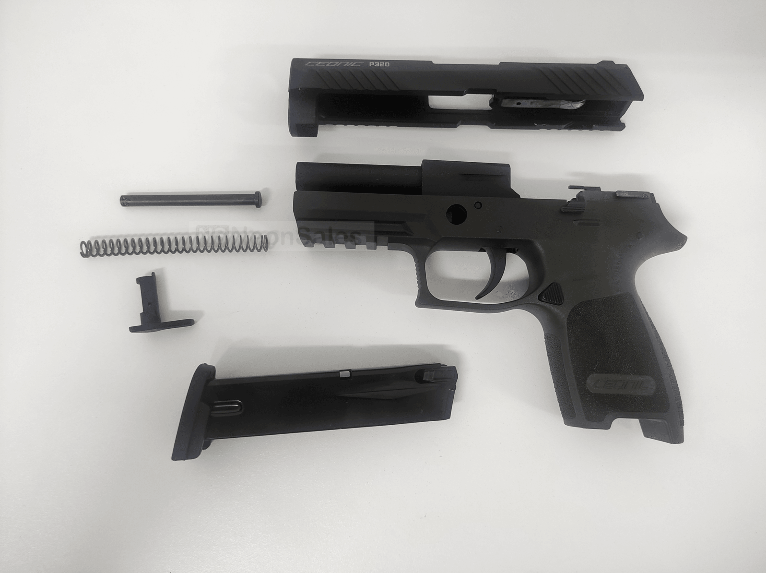 CEONIC P320 BLANK GUN - OLIVE DRAB - Tophatter's Army Deals BLANK GUNS - Tophatter Daily Deals