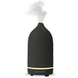 Ceramic Ultrasonic Aromatherapy Essential Oil Diffuser Black Health & Wellness - Tophatter Daily Deals