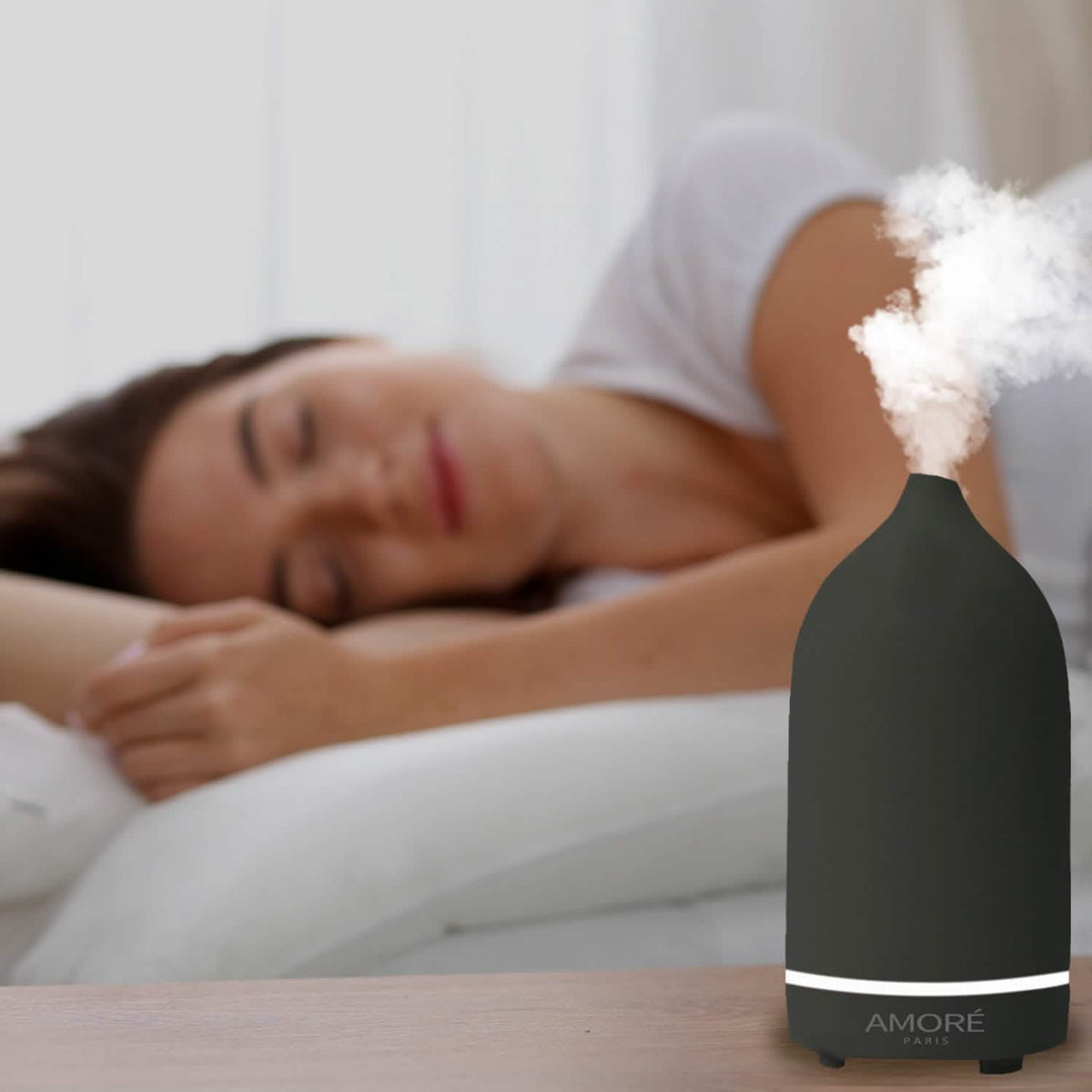 Ceramic Ultrasonic Aromatherapy Essential Oil Diffuser Health & Wellness - Tophatter Daily Deals