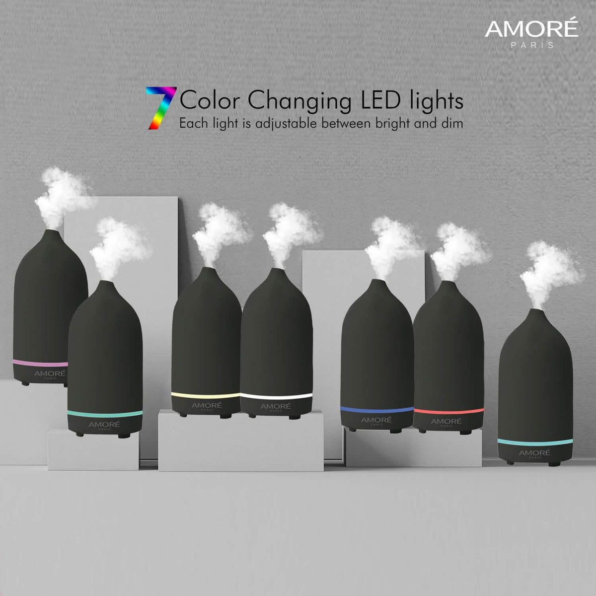 Ceramic Ultrasonic Aromatherapy Essential Oil Diffuser Health & Wellness - Tophatter Daily Deals