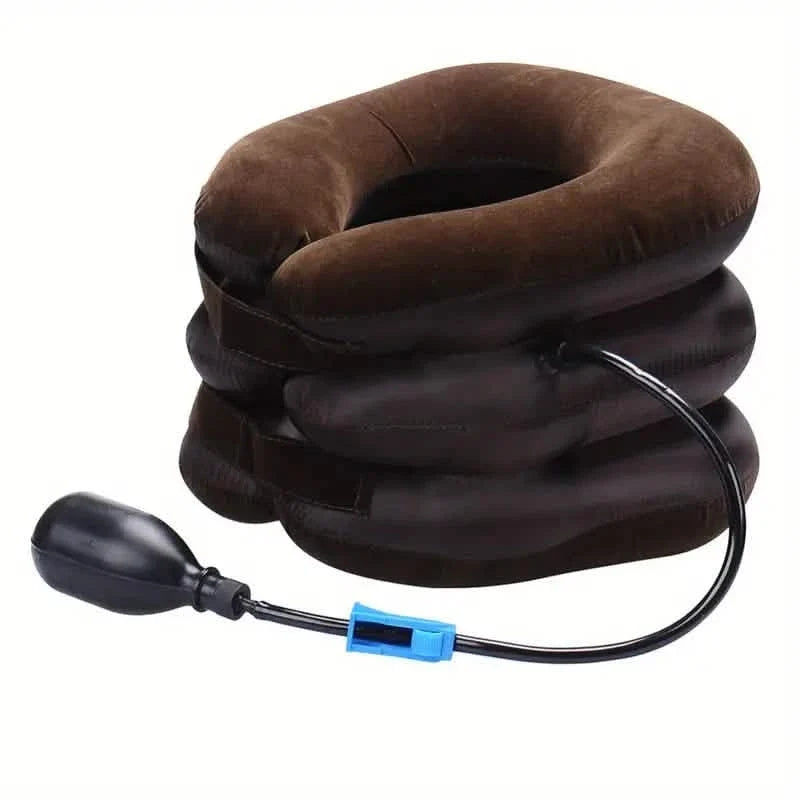 Cervical Neck Traction Device Inflatable Neck Stretcher Health & Wellness - Tophatter Daily Deals