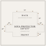 Velvet Furniture Protectors - Velvet Collection Furniture & Decor - Tophatter Daily Deals