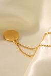 Cubic Zirconia Evil Eye Pendant Chunky Chain Necklace Necklaces - Tophatter Daily Deals