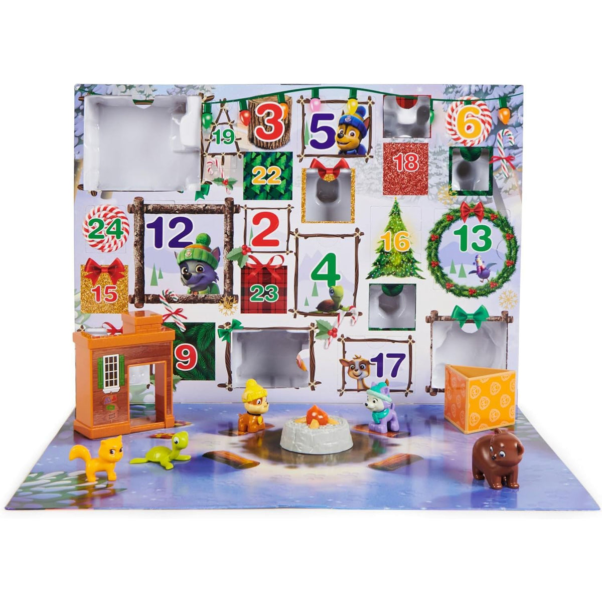 Paw Patrol Christmas Advent Calendar | Kids Paw Patrol Figures & Accessories Advent Calendar - Tophatter Daily Deals