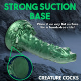 Creature Cocks Cockness Monster (Green) – 8.1" Silicone Dragon Dildo > Dildos > Fantasy - Tophatter Daily Deals