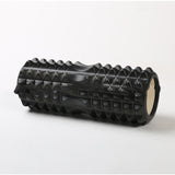45 Cm Column Fitness Pilates Yoga Foam Roller Black 0 - Tophatter Daily Deals