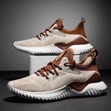 Breathable Mesh Shoes, Mesh Shoes, Men's Shoes, Flying Woven Fashion Casual Shoes 0 - Tophatter Daily Deals
