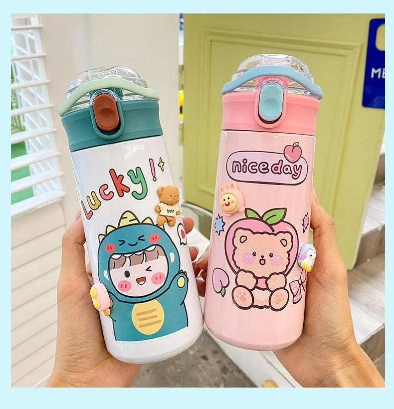 Outdoor Portable Cartoon Double Layer Drink Cup Humidifier - Tophatter Daily Deals