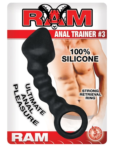 Nasswalk Toys Ram Anal Trainer (Black) – Waterproof Silicone Anal Beads 5.5 Inch > Anal Range > Anal Beads - Tophatter Daily Deals