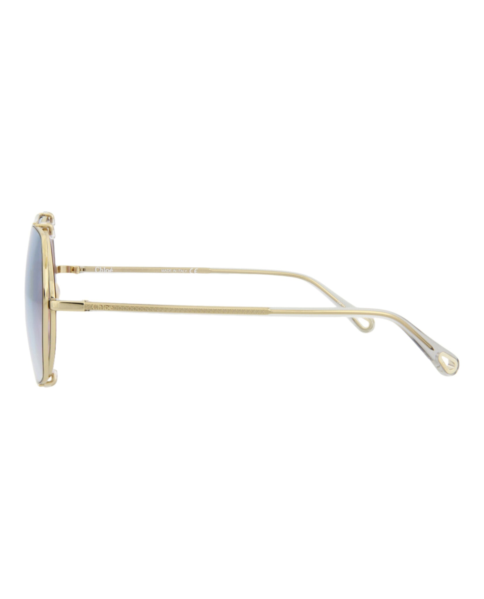 Chloé Square-Frame Metal Sunglasses Sunglasses - Tophatter Daily Deals