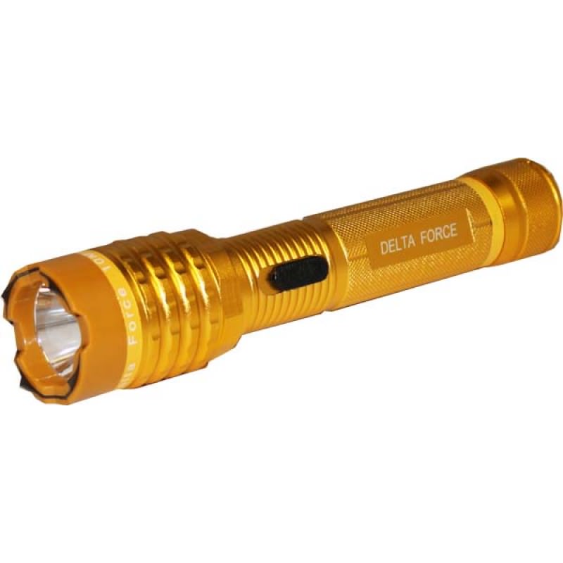 Cheetah Delta Force 10 Million Volt Stun Gun Flashlight Collectible Weapons - Tophatter Daily Deals