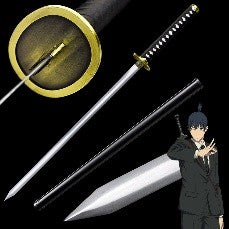 Chainsaw Man - Aki Hayakawa Display (Straight) Katana Katana - Tophatter Daily Deals