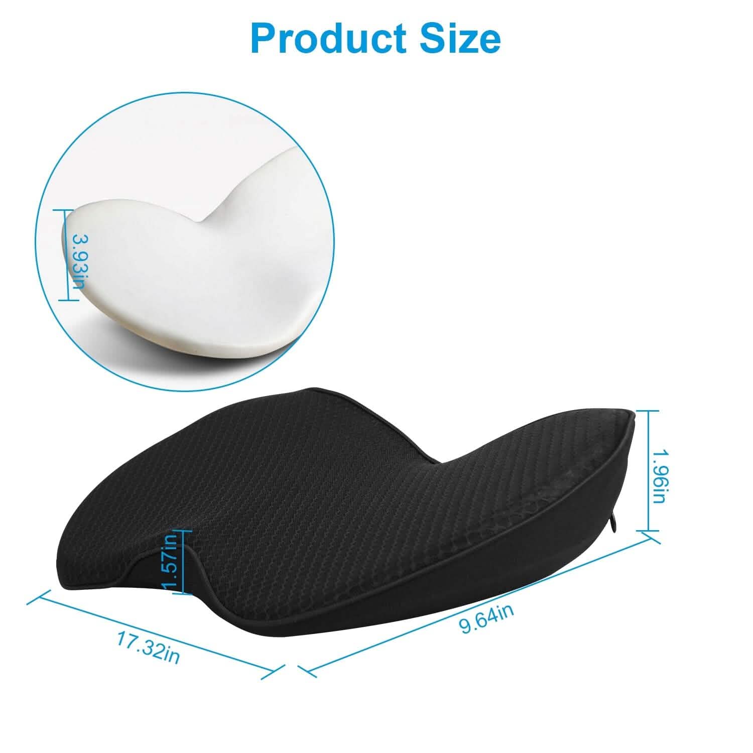 Chair Seat Cushion Car Memory Foam Pad Automotive - Tophatter Daily Deals