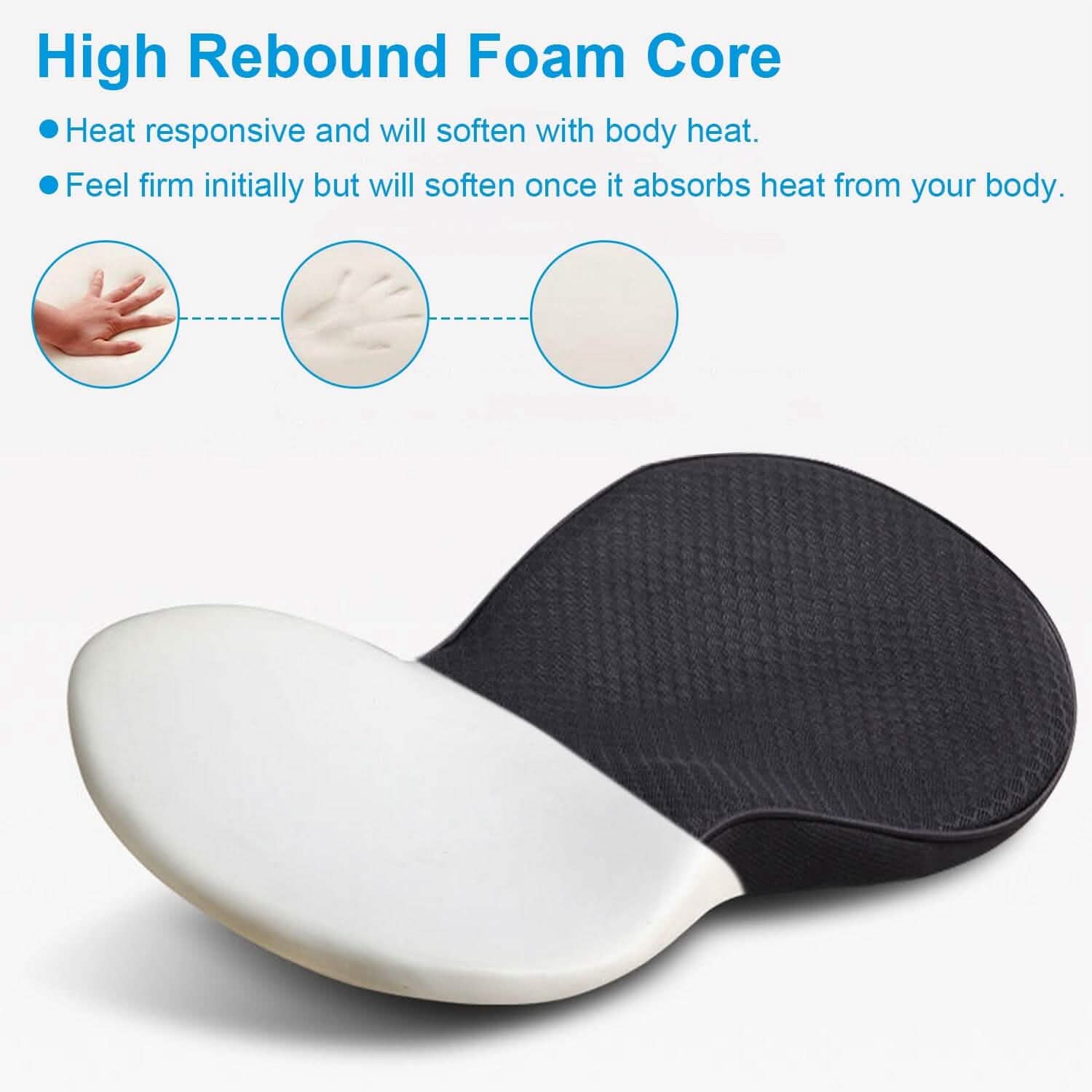 Chair Seat Cushion Car Memory Foam Pad Automotive - Tophatter Daily Deals