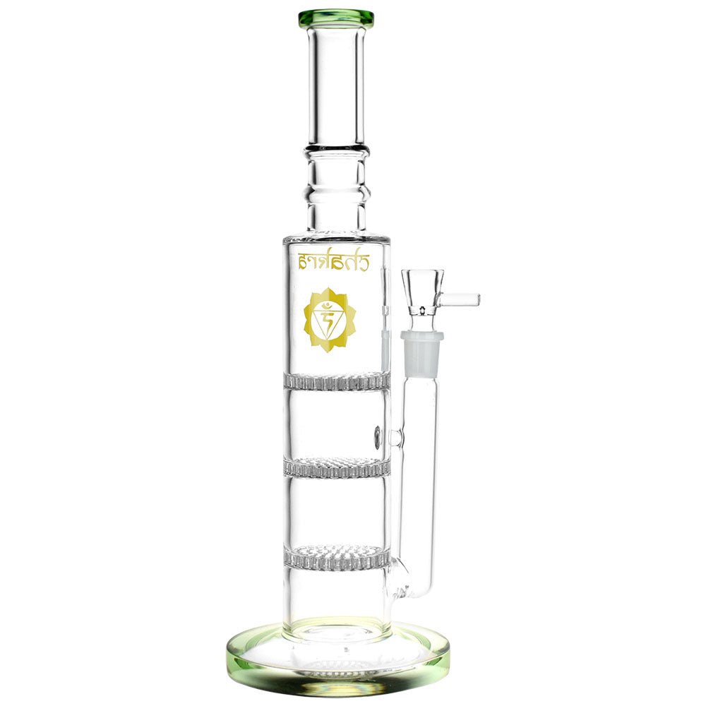 Chakra Triple Honeycomb Tower Bong Bongs - Tophatter Daily Deals