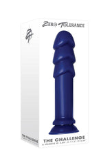 Zero Tolerance - The Challenge Large Plug - Blue Sex Toy - Tophatter Daily Deals