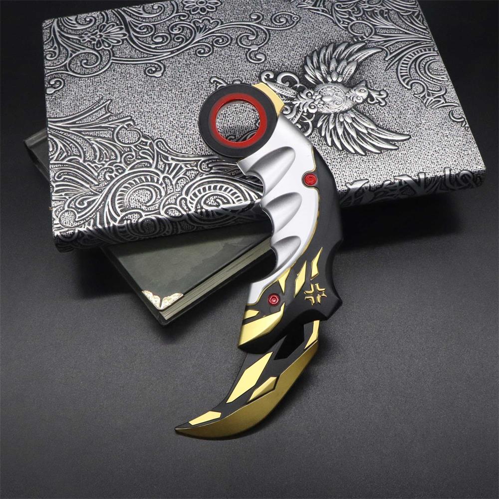 Metal Champion Karambit Blunt Blade Trainer Cosplay Prop - Tophatter Daily Deals