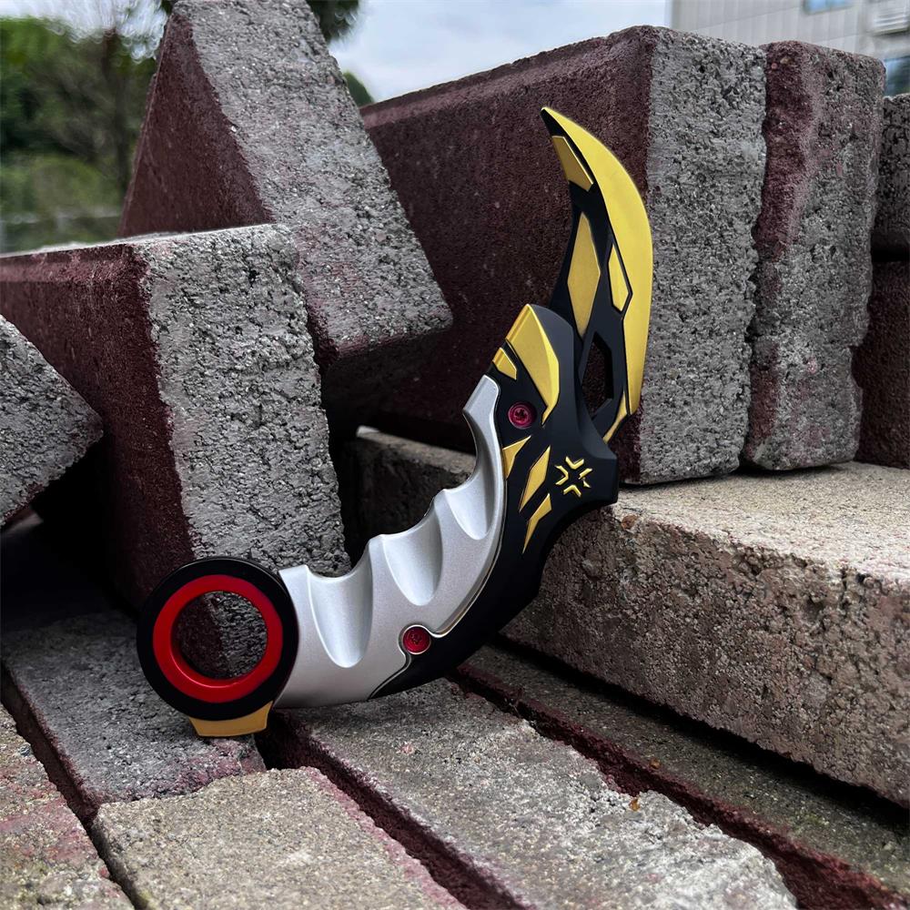 Metal Champion Karambit Blunt Blade Trainer Cosplay Prop Champion Karambit Only - Tophatter Daily Deals