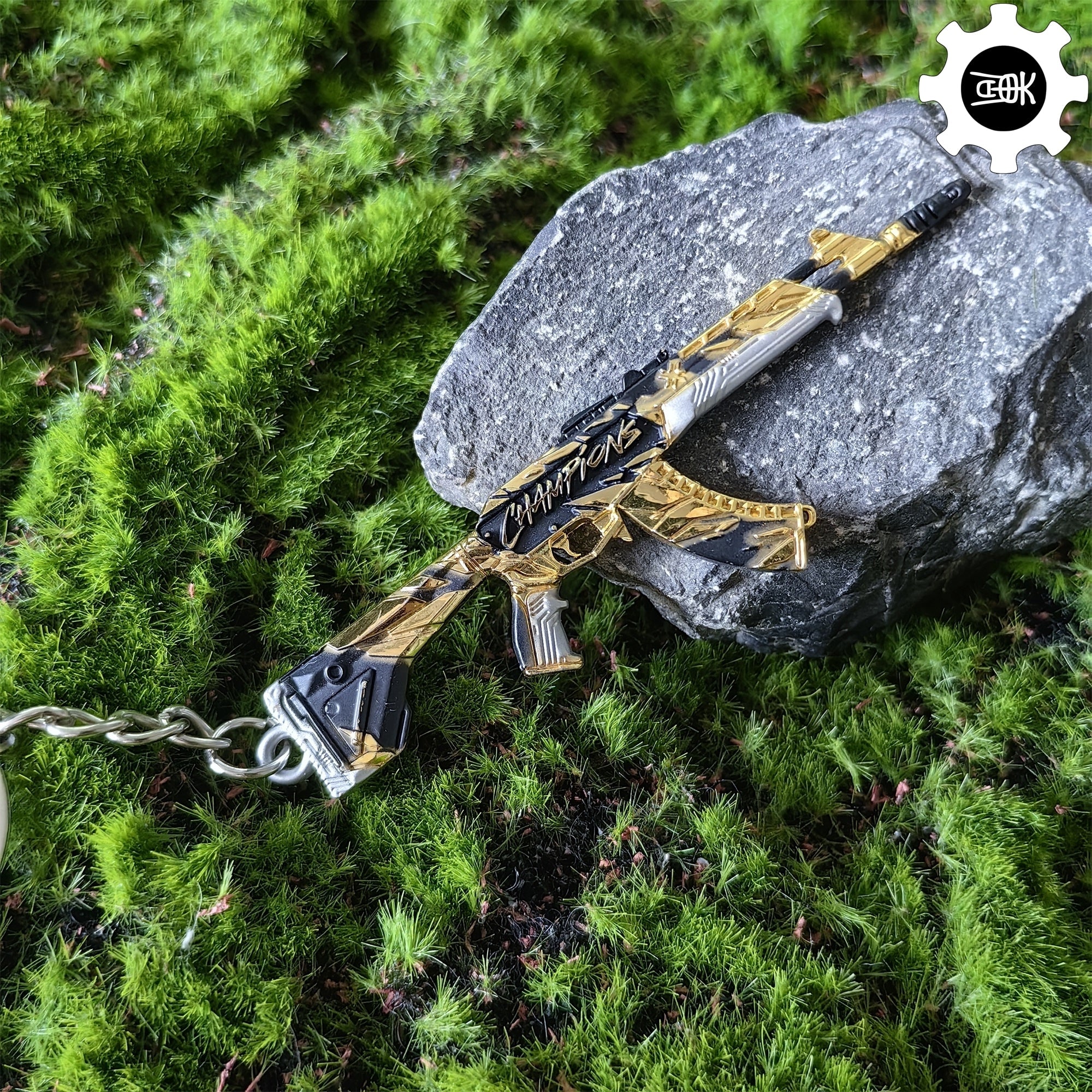 Tiny Champions 2021 Vandal Gun Metal Keychain - Tophatter Daily Deals