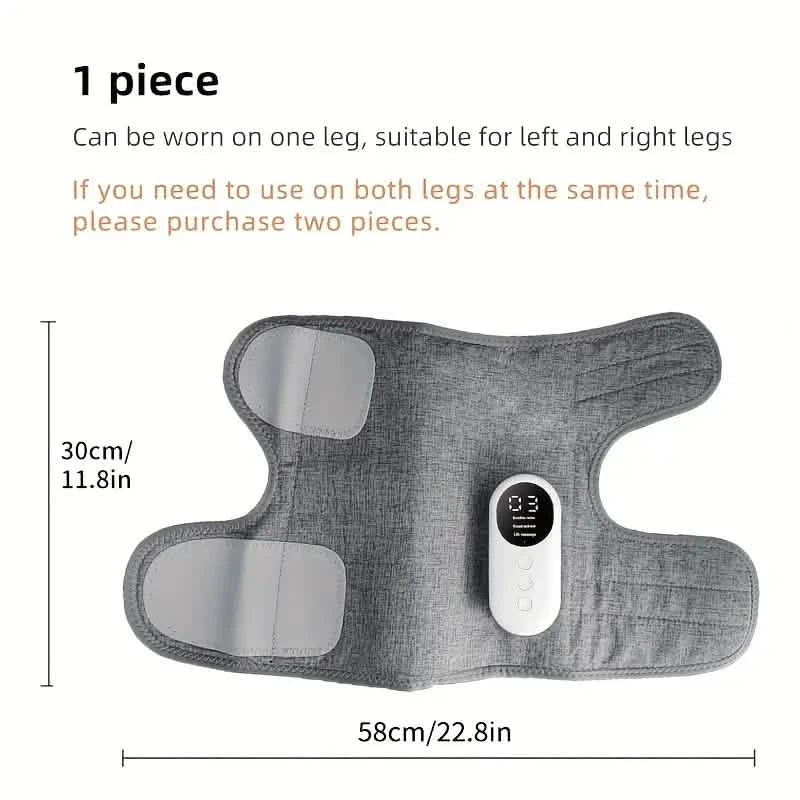 Charging Calf Air Compression Massager With Heat Health & Wellness - Tophatter Daily Deals