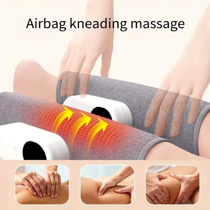 Charging Calf Air Compression Massager With Heat Health & Wellness - Tophatter Daily Deals