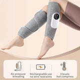 Charging Calf Air Compression Massager With Heat Health & Wellness - Tophatter Daily Deals