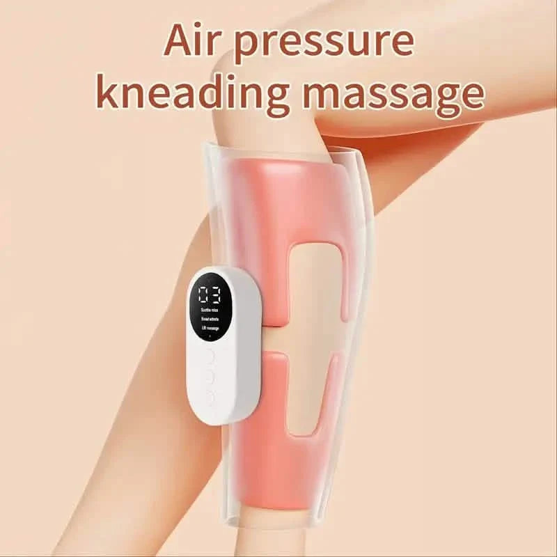 Charging Calf Air Compression Massager With Heat Health & Wellness - Tophatter Daily Deals