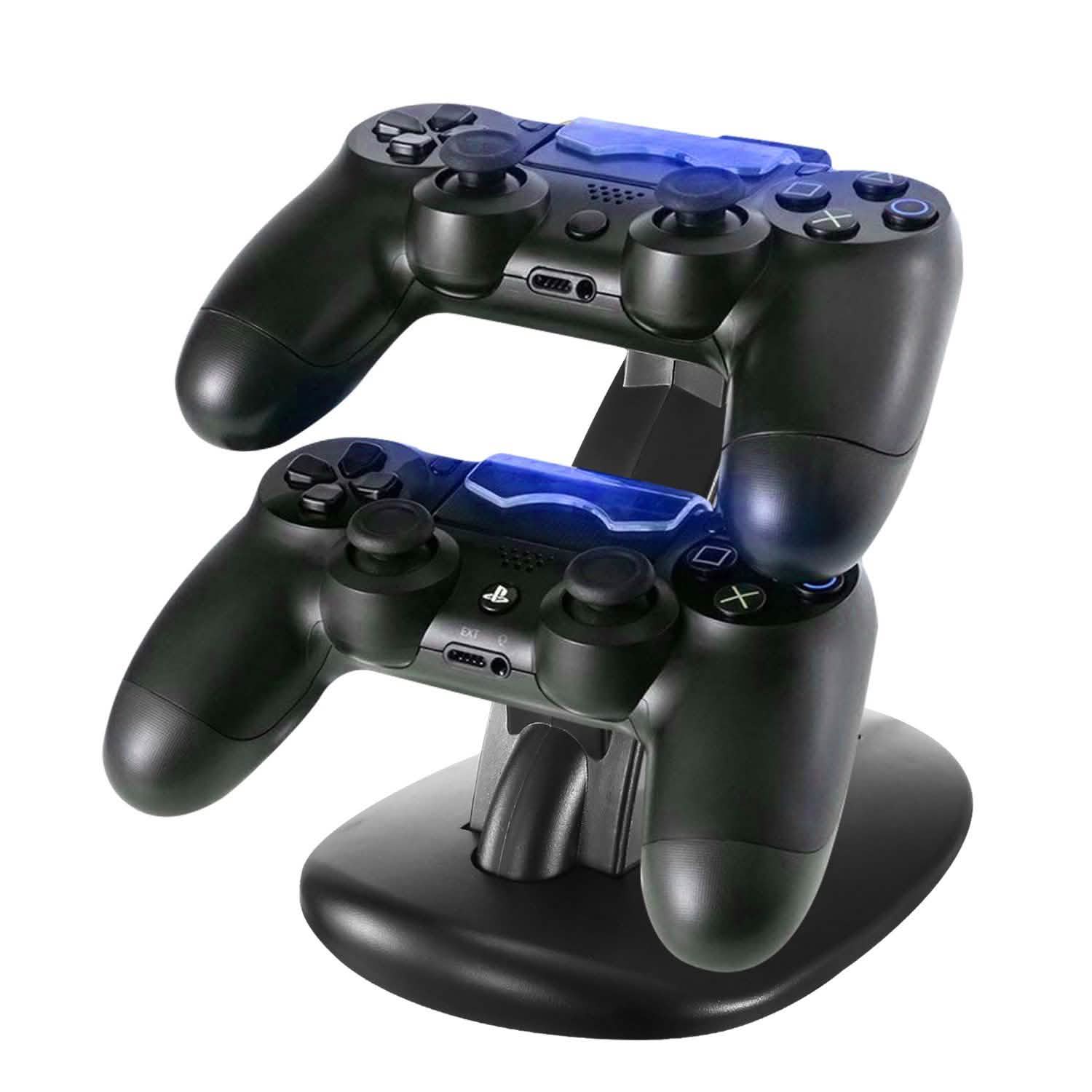 Charging Dock Station Dual Micro USB Stand for PS4 Pro Video Games & Consoles - Tophatter Daily Deals