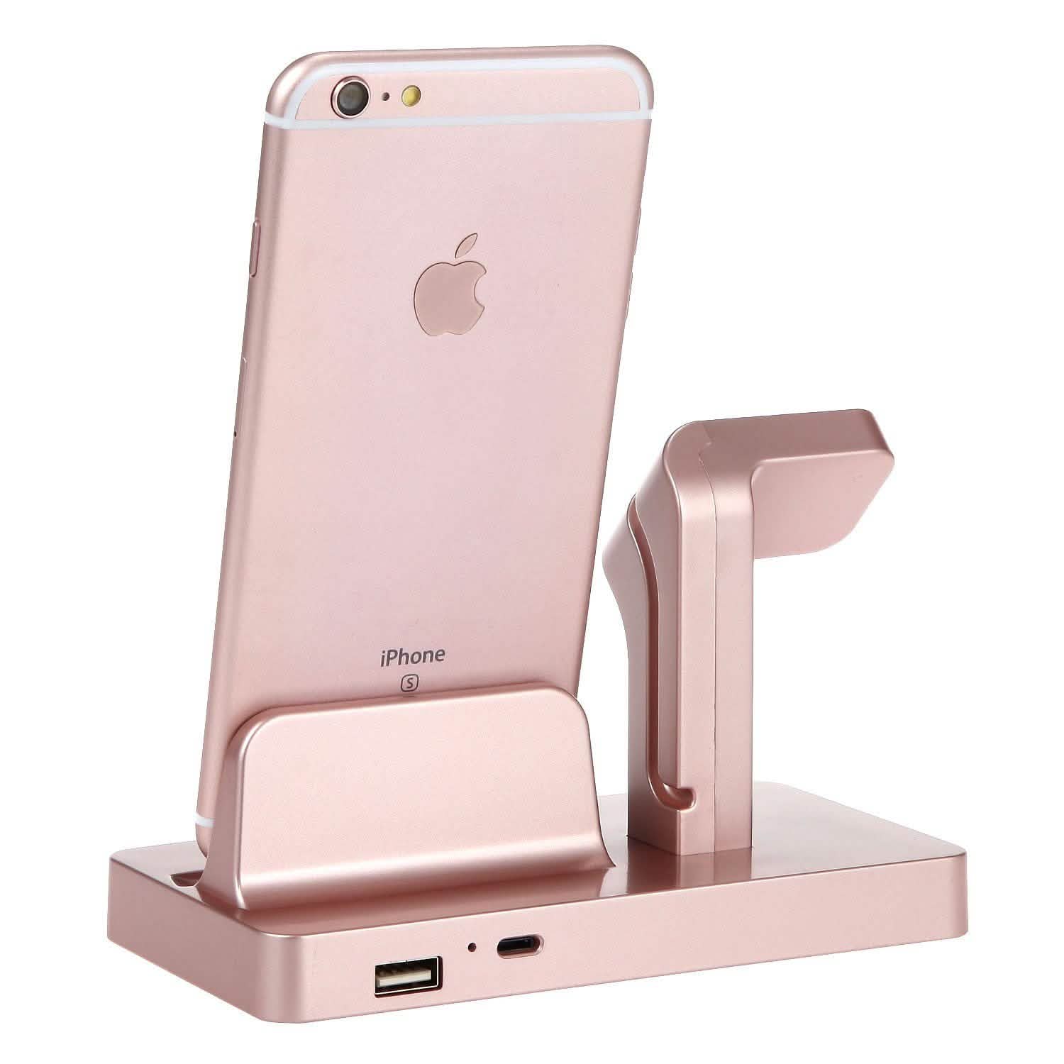 Charging Stand Dock Holder for iPhone and Apple Watch Mobile Accessories - Tophatter Daily Deals
