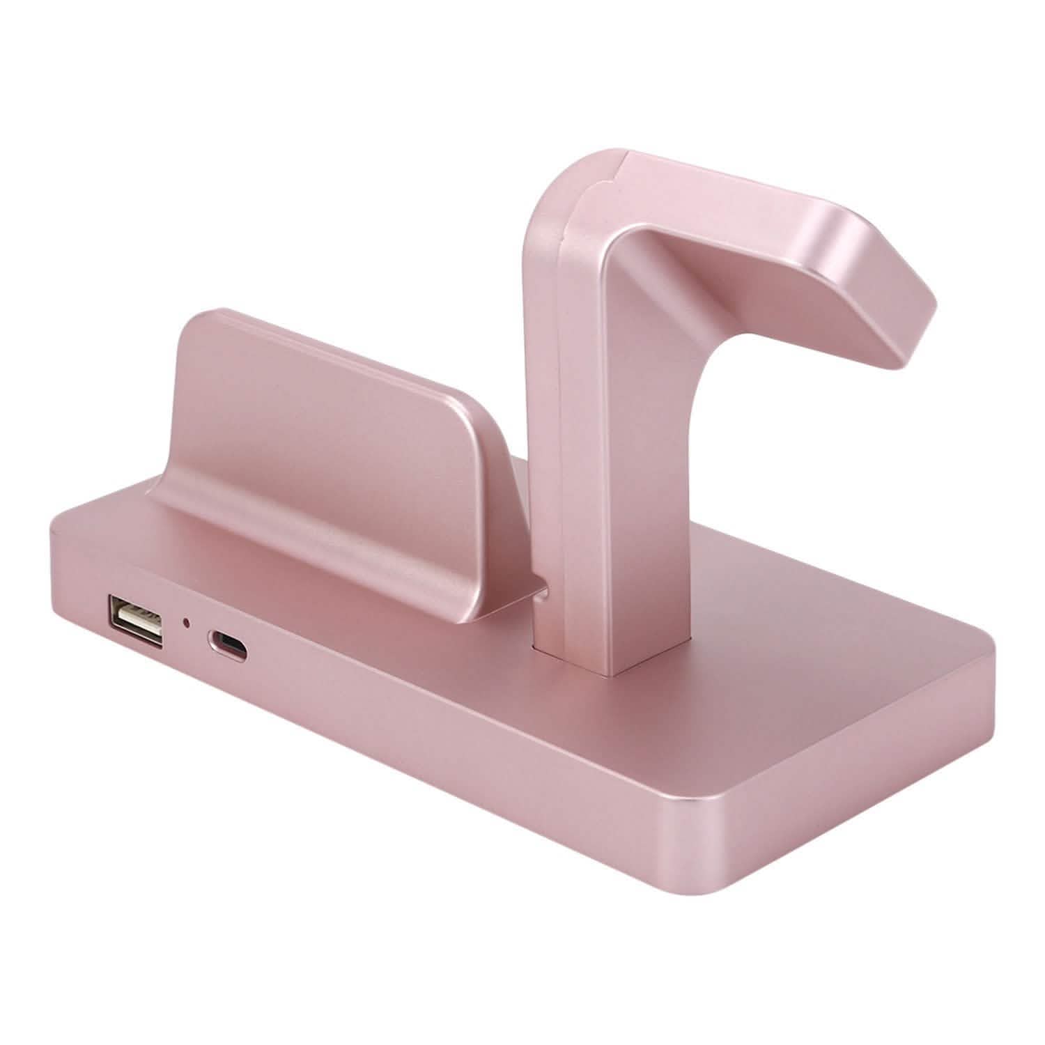 Charging Stand Dock Holder for iPhone and Apple Watch Mobile Accessories - Tophatter Daily Deals