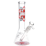 Cheech & Chong Glass Beaker Bong | Mandala Glow Bongs - Tophatter Daily Deals