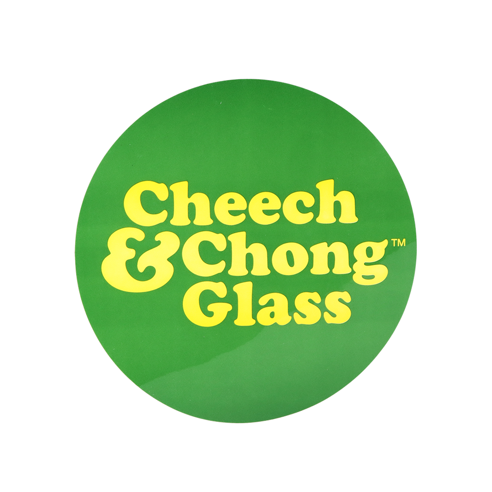 Cheech & Chong Glass Beaker Bong | Mandala Glow Bongs - Tophatter Daily Deals