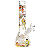 Cheech & Chong Glass Beaker Bong | Tie Dye Glow Bongs - Tophatter Daily Deals