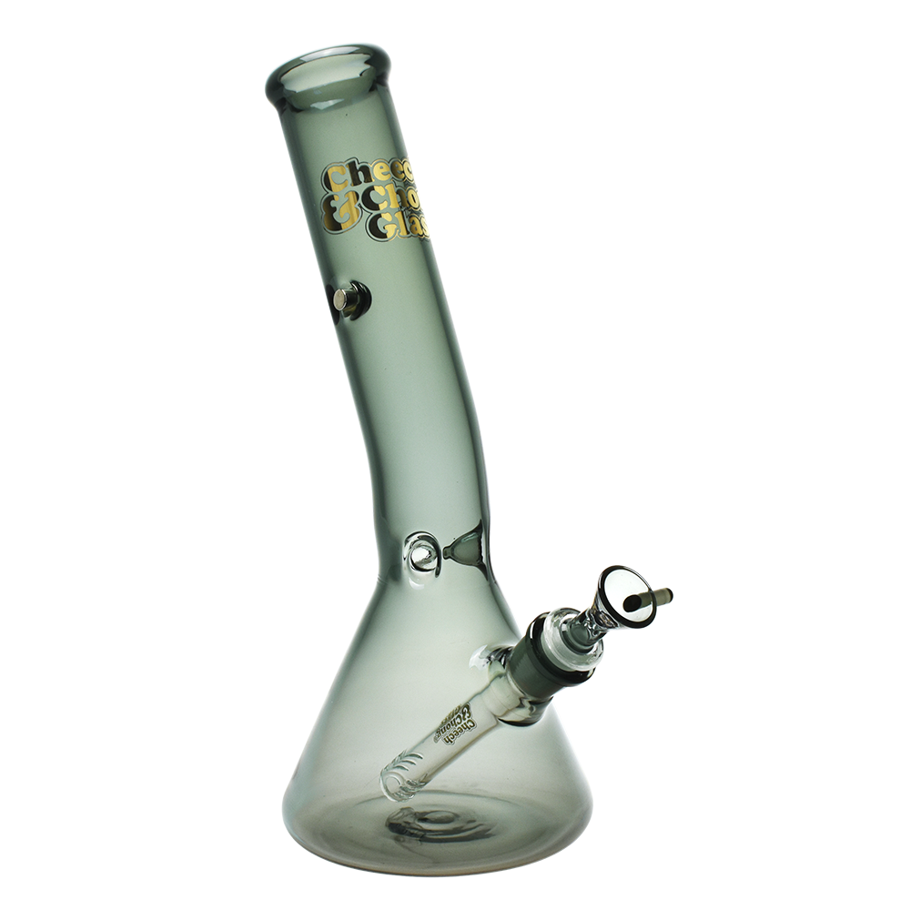 Cheech & Chong Glass Beaker Bong | Basketball Jones Chillax Bongs - Tophatter Daily Deals