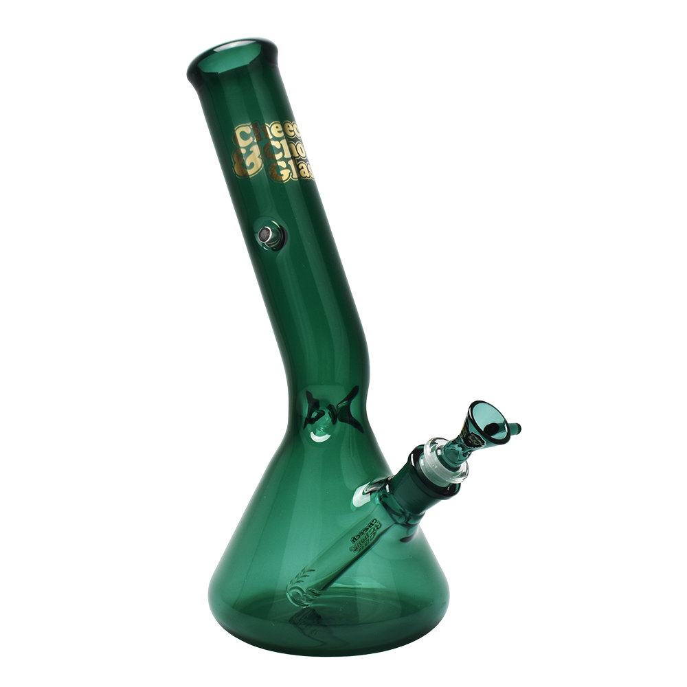 Cheech & Chong Glass Beaker Bong | Basketball Jones Chillax Bongs - Tophatter Daily Deals