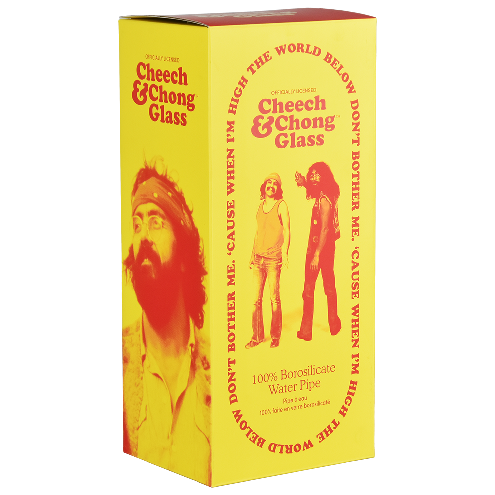 Cheech & Chong Glass Beaker Bong | Parked Bongs - Tophatter Daily Deals