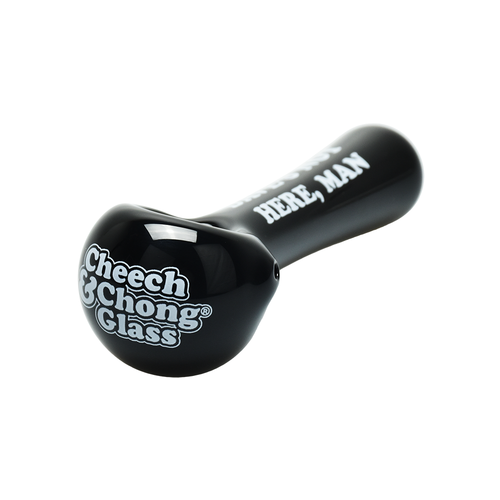 Cheech & Chong Glass Spoon Pipe | Dave's Not Here, Man Spoon Pipes - Tophatter Daily Deals