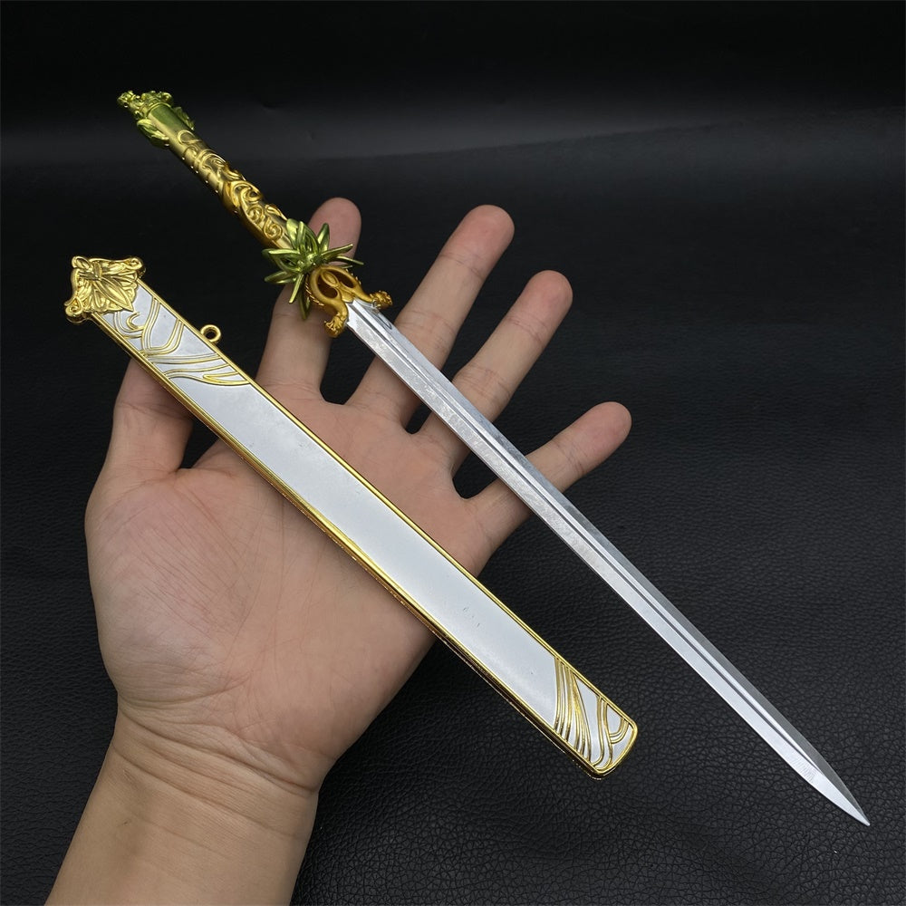 Cool Weapons Chinese Style Swords Metal Tiny Sword Replica 8 Options Dustless Sword - Tophatter Daily Deals