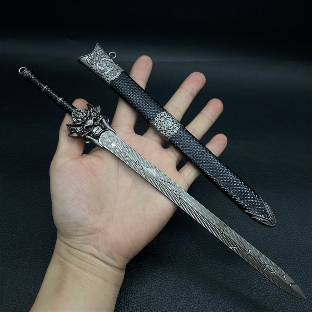 Cool Weapons Chinese Style Swords Metal Tiny Sword Replica 8 Options Kylin Sword - Tophatter Daily Deals
